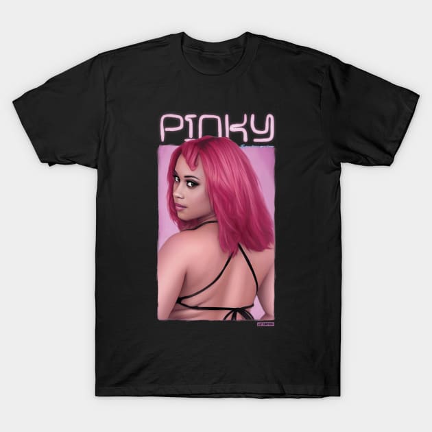 Pinky T-Shirt by Art Simpson